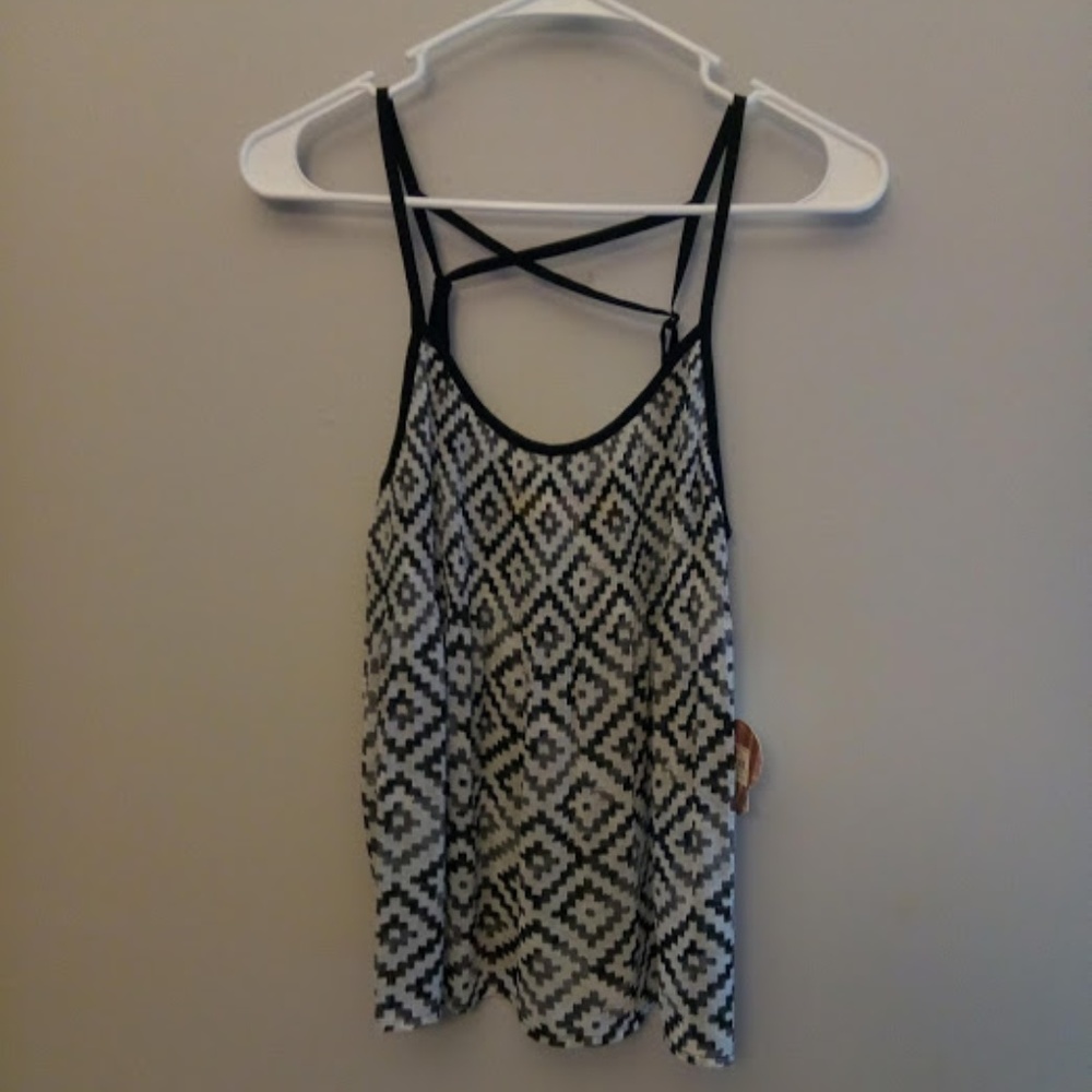 [Princess Vera Wang] Chiffon Tank (Size S)